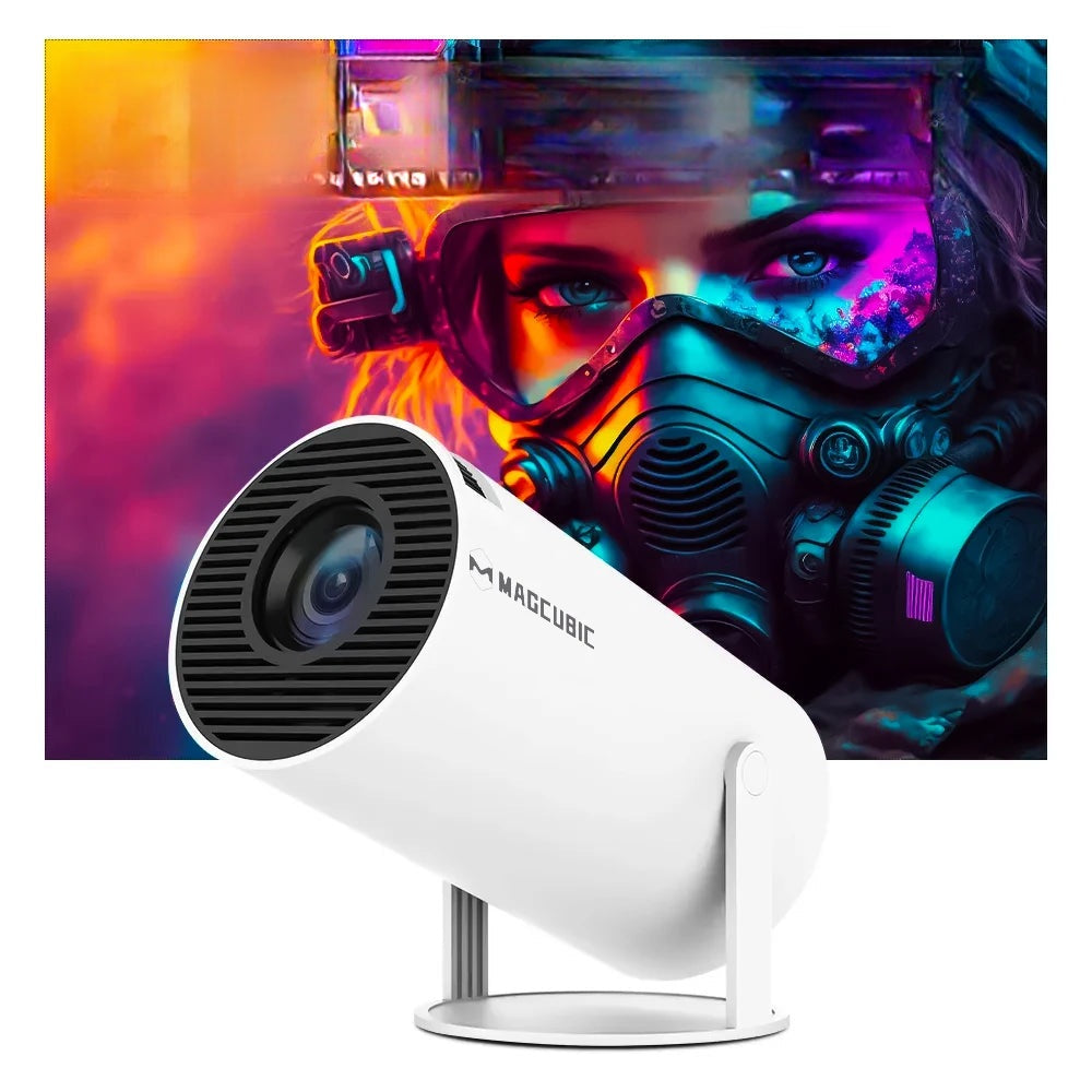 Transpeed 4K Wifi6 Projector Android 11 260 ANSI Dual WIFI Allwinner H713 BT5.0 1280*720P Home Cinema Outdoor portable HY300 Pro